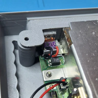Tấm chặn mặt sau (Backplate) lắp USB-C cho SNES (Hỗ trợ 9v Trigger Board)