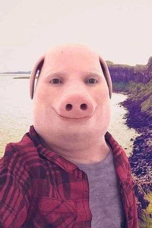 Mô hình điêu khắc meme John Pork - Image 1