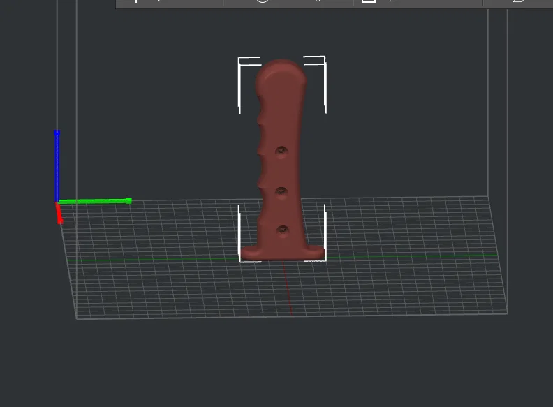 Tay cầm dao (Knife Handle) in 3D – Thiết kế công thái học bền bỉ - Image 1