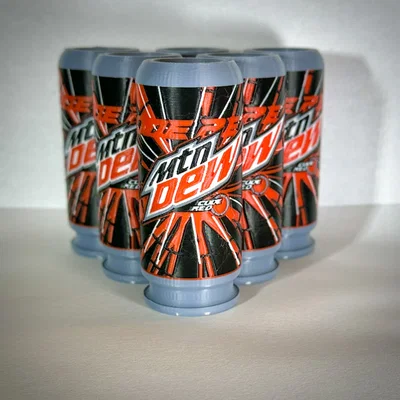 Vỏ đạn Nerf 3D Silly Shells phiên bản lon nước Mtn Dew Code Red