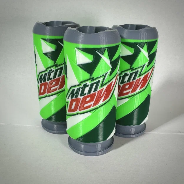 Vỏ đạn 3D Silly Shells phong cách Mtn Dew cho súng foam blaster - Image 1