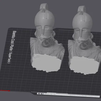 Mô hình tượng bán thân Minerva đã sửa lỗi - File in 3D chất lượng cao