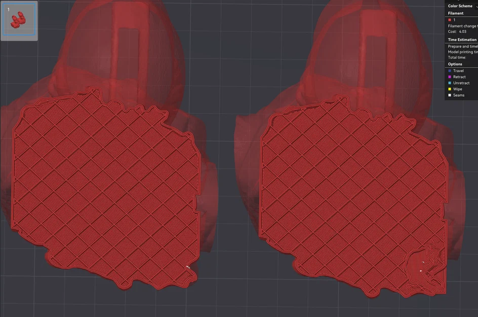 Mô hình tượng bán thân Minerva đã sửa lỗi - File in 3D chất lượng cao - Image 2