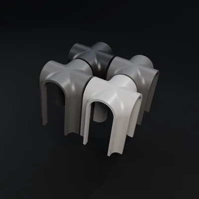 Mô-đun trang trí Pergola phong cách Studio Miicon in 3D