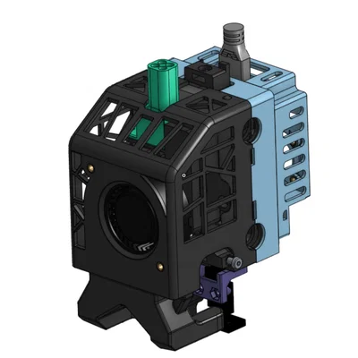 Q1 Pro Remix + EBB36 GEN2 + A1/H2D Hotend + MMU HUB + Post-Extruder Cutter