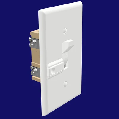 Tấm ốp công tắc kèm chốt khóa an toàn (Lockout)