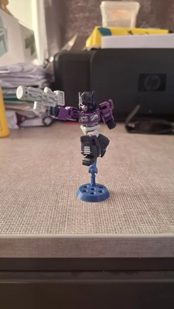 Đế Trưng Bày Bay (Flight Stand) Cho Mô Hình Blokees Transformers Defender - Image 1