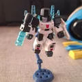 Đế Trưng Bày Bay (Flight Stand) Cho Mô Hình Blokees Transformers Defender - Thumbnail 2