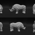 Prism Prints - Tê giác Lavender (Lavender Rhino) - Thumbnail 3