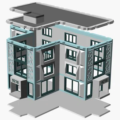 Mô hình kiến trúc đô thị hiện đại tỉ lệ HO