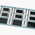 Mô hình kiến trúc đô thị hiện đại tỉ lệ HO - Thumbnail 11