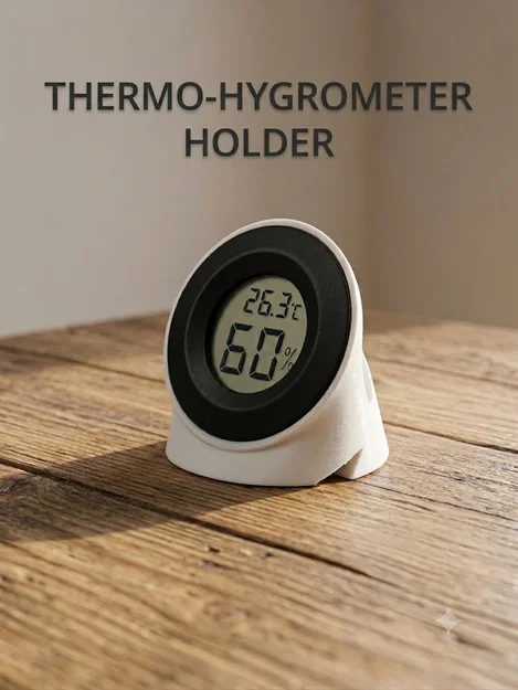 Giá đỡ máy đo nhiệt độ và độ ẩm (Higrometer holder) để bàn - Image 1