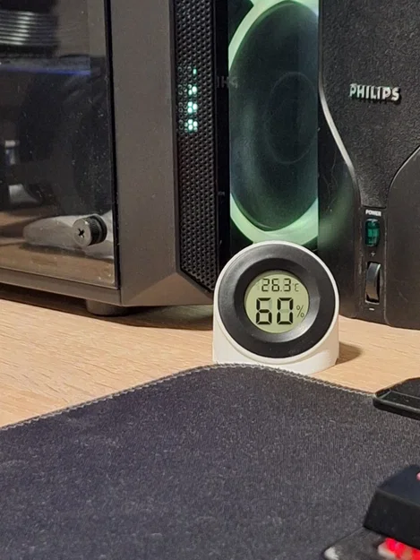Giá đỡ máy đo nhiệt độ và độ ẩm (Higrometer holder) để bàn - Image 3