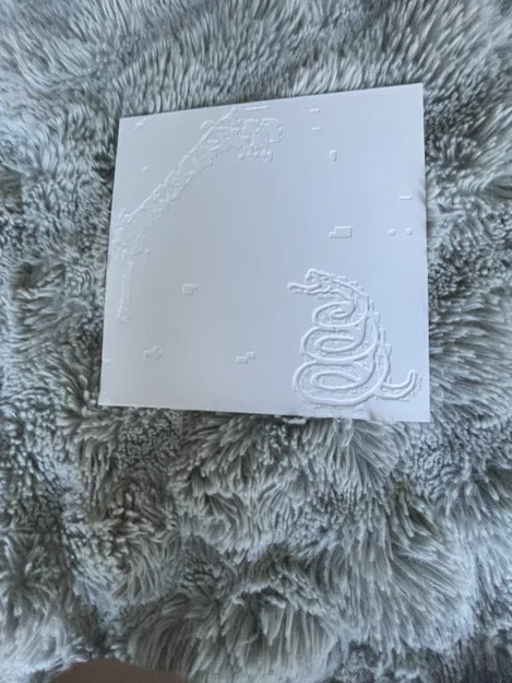 Tranh ảnh nổi Lithophane Metallica The Black Album độc đáo - Image 2