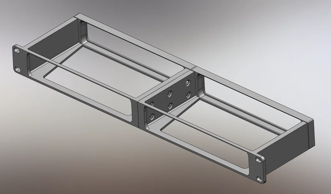 Ngàm gắn tủ rack 19 inch cho bộ Topping E70+L70 - Image 3