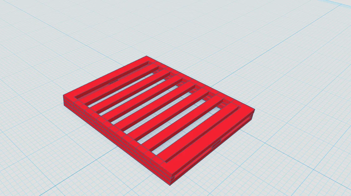 Pallet mini cho mô hình Dummy 13 - Phụ kiện trưng bày độc đáo - Image 1