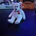 Móc Khóa Gấu Bông Vintage Teeny Beany - Thumbnail 3