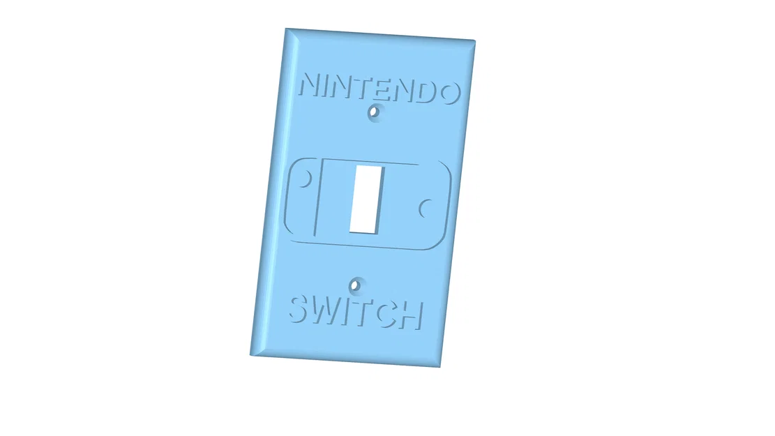 Mặt nạ công tắc đèn phong cách Nintendo Switch độc lạ - Image 1