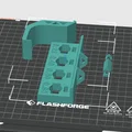 Giá để Nozzle cho Flashforge AD5M Pro - Không keo, Không Support - Thumbnail 3
