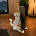 Giá đỡ điện thoại Cat Dad - File in 3D Best Cat Dad Ever - Thumbnail 2