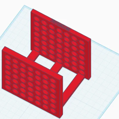Khay đựng cọ vẽ thông minh 11mmx11mm - Tự in 3D dễ dàng