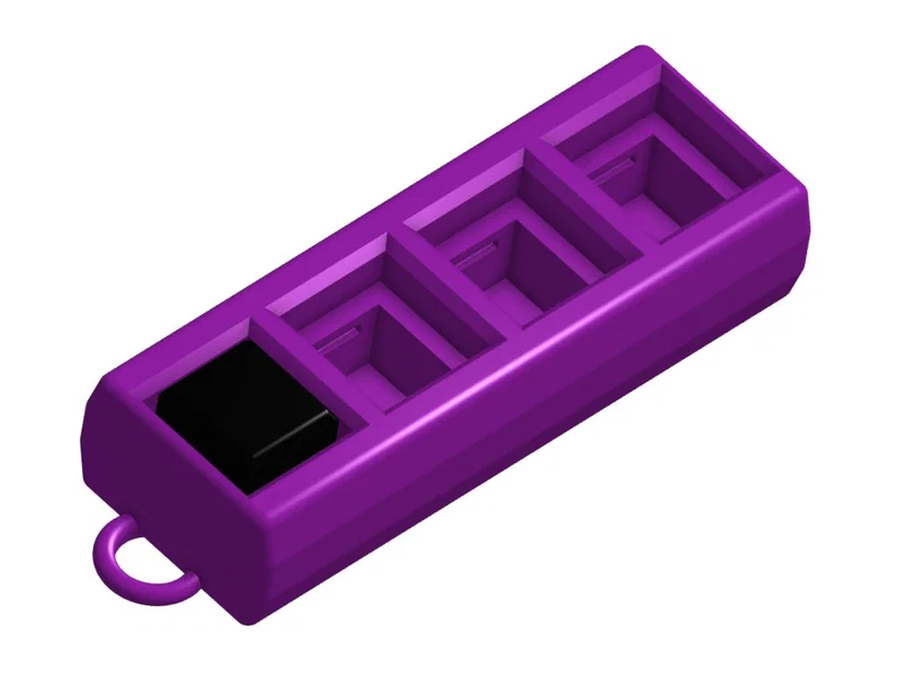 Đồ chơi giải trí cầm tay Keyboard Fidget (Mô hình in 3D) - Image 3