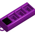 Đồ chơi giải trí cầm tay Keyboard Fidget (Mô hình in 3D) - Thumbnail 3