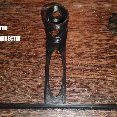 Giá đỡ đèn LightBar cho Ender3v3 không cần support