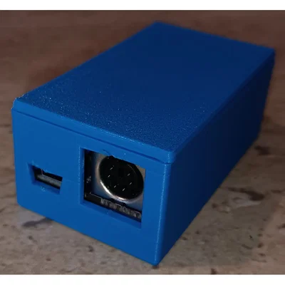 Vỏ hộp cho bộ chuyển đổi chuột PS/2 sang Serial