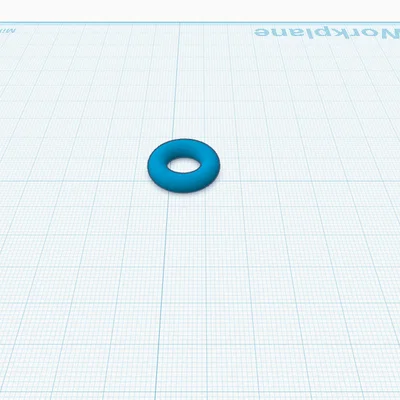 Mô hình chiếc nhẫn (Ring) - Thiết kế 3D đơn giản, dễ in ấn