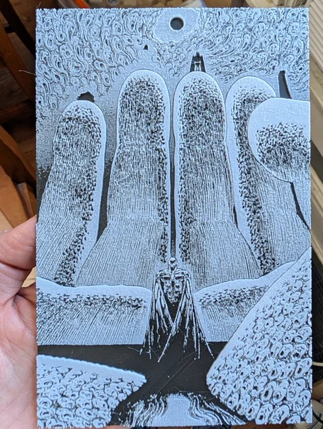 Femto và Godhand - Berserk - HueForge - Image 1
