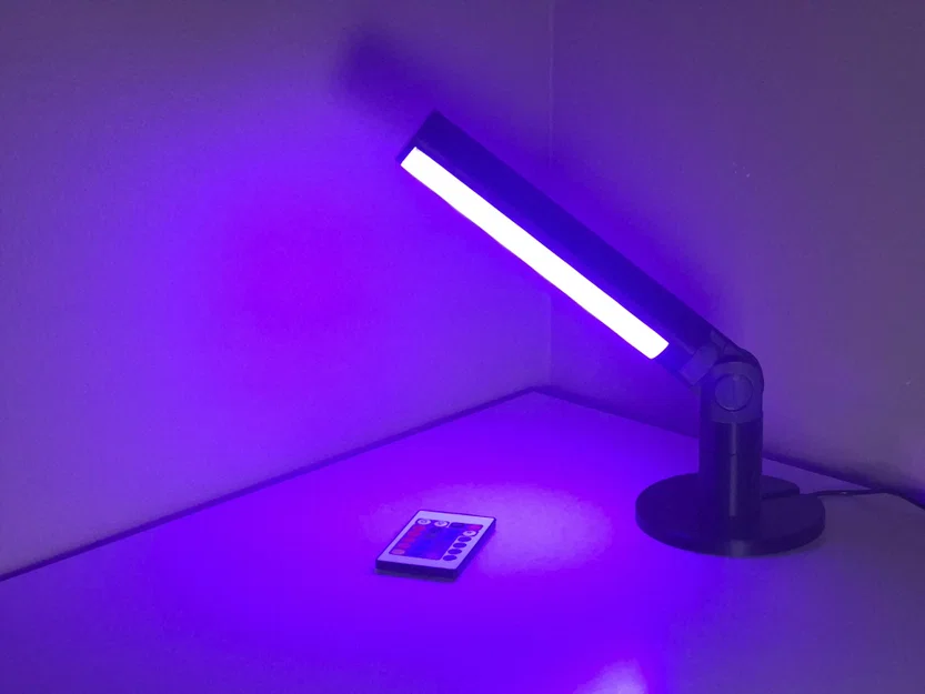 Đèn bàn LED linh hoạt (Posable LED Desktop Lamp - Tự in toàn bộ) - Image 1