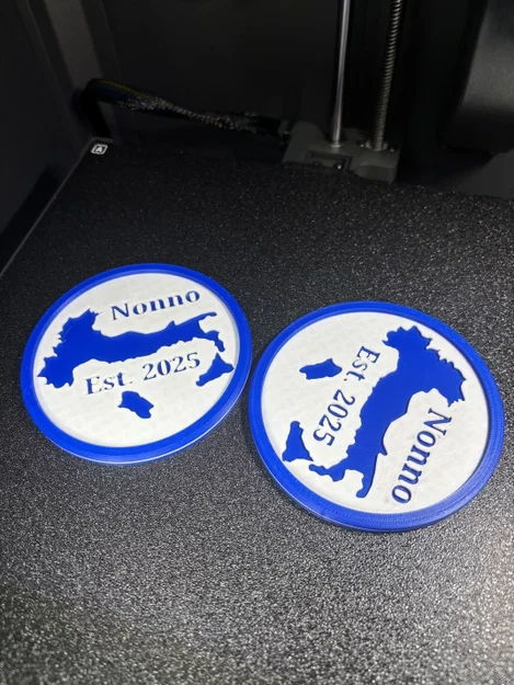 Miếng lót ly Nonno - Italy Coasters làm quà tặng ý nghĩa - Image 1