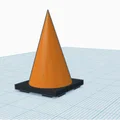 Mô hình cọc tiêu mini tỉ lệ 1/18 cho xe RC - Thumbnail 1