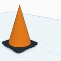 Mô hình cọc tiêu mini tỉ lệ 1/18 cho xe RC - Thumbnail 2