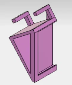 Giá treo điện thoại gắn cửa phòng tắm tiện lợi in 3D - Image 3