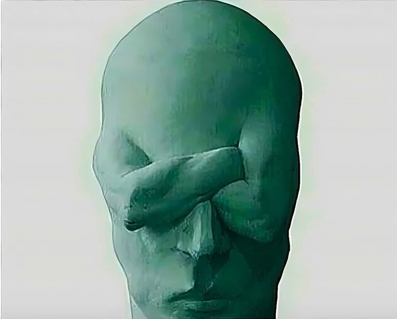 Mô hình 3D Buff Head độc đáo cho người yêu thích trang trí nội thất - Image 1