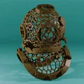 Mũ Lặn Phong Cách Voronoi - Thumbnail 1