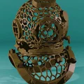 Mũ Lặn Phong Cách Voronoi - Thumbnail 2