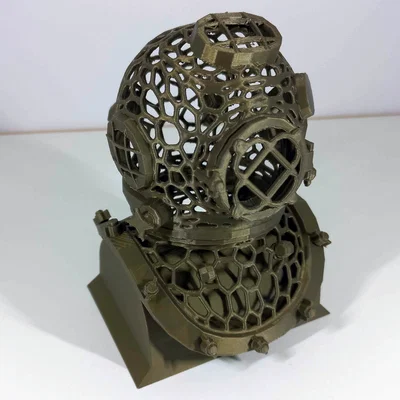 Mũ Lặn Phong Cách Voronoi