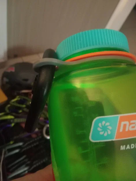 Vòng móc Carabiner in 3D cho bình nước Nalgene (Chất liệu TPU) - Image 2