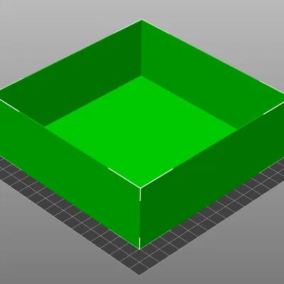 Mô hình hộp đựng mẫu thí nghiệm Freeze Box 12x12 in 3D