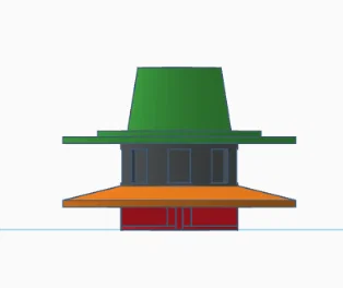 Mô hình 3D còi báo động ACA Banshee 115 chi tiết - Image 3
