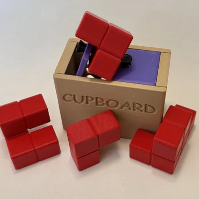 Mô hình giải đố Cubboard - Thiết kế thông minh