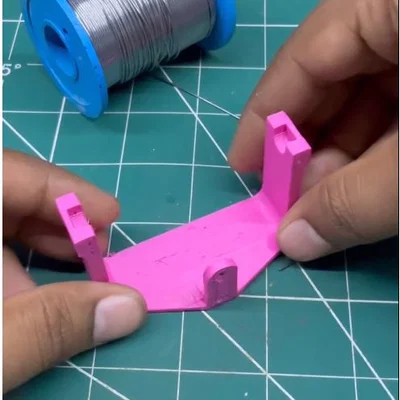 Giá đỡ cuộn thiếc hàn in 3D - Phụ kiện cần thiết cho anh em kỹ thuật