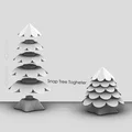 Mô hình 3D cây thông Cozy Tree lắp ráp dễ thương cho góc làm việc - Thumbnail 5