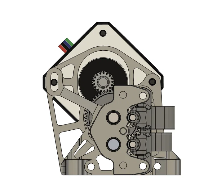 Bộ đùn nhựa hai tầng BMG (Double Stage BMG Extruder) cho máy in 3D - Image 1