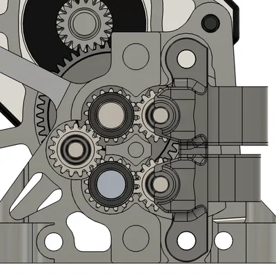 Bộ đùn nhựa hai tầng BMG (Double Stage BMG Extruder) cho máy in 3D