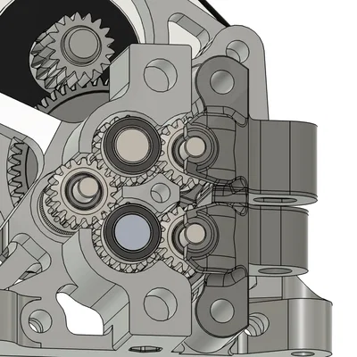 Bộ đùn nhựa hai tầng BMG (Double Stage BMG Extruder) cho máy in 3D