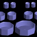 Bộ đầu nối ống tùy chỉnh: Phích cắm, Bushing, Khớp nối, Nắp và Bộ giảm tốc (SCAD + STL) - Thumbnail 7